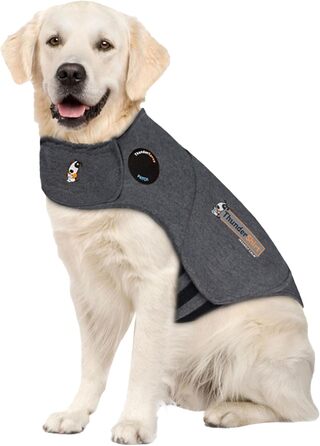 Накидка для собак Thundershirt, сіра (XL, сірий колір)