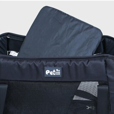 Сумка-переноска для тварин: котів та маленьких собак, зручна та легка, розмір 48x27x4 см