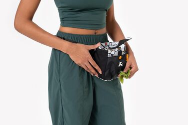 ОлліДог Backcountry Tagestasche: сумка для ласощів для собак з відділенням для відходів, на талії, Raven S'25 (Магнолія)