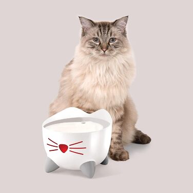 Питний фонтан для котів Catit PIXI, проточна вода, нержавіюча сталь