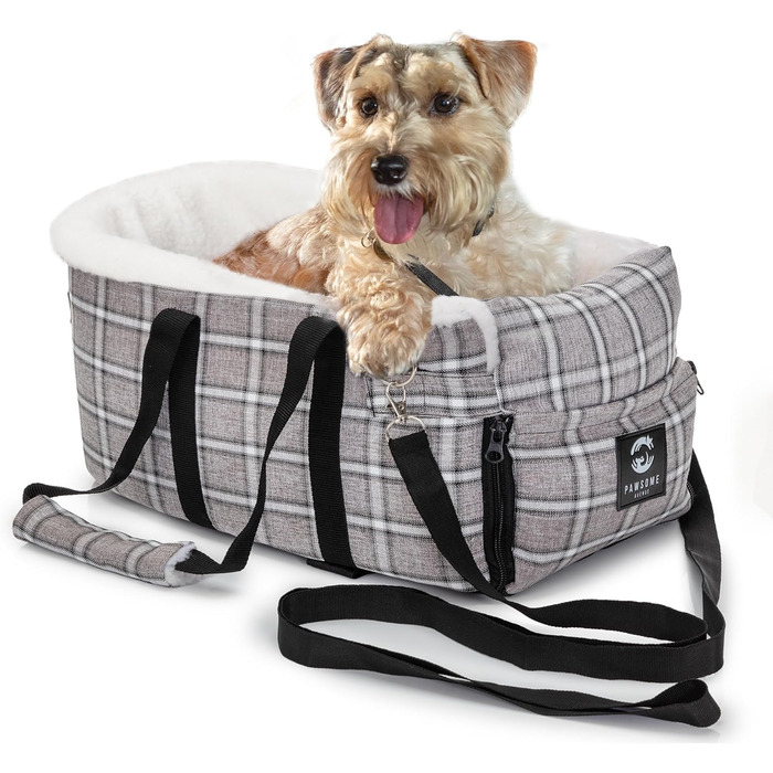 Автокрісло для собак – автосидіння для маленьких собак до 5,9 кг. Безпечне автосидіння для собак у легкових автомобілях та SUV