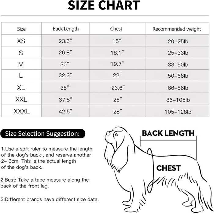 Піжама для собак великих порід, теплий комбінезон для собак дівчаток, зимовий одяг для собак, світиться в темряві (рожевий, L)