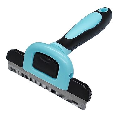 Щітка для собак та котів Ram® для видалення шерсті та підшерстя (двостороння)