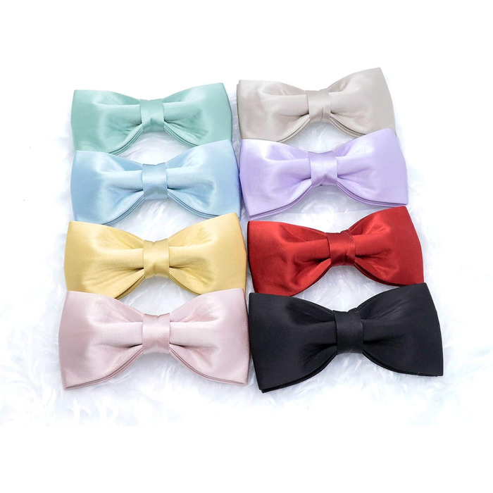 Елегантний краватка-метелик для собак, шовковий, регульований, з бантиком, для великих собак, розмір M (XL, блакитний)