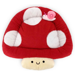 М'яке плюшеве ліжко для собак та котів TONBO з натуральним дизайном (Райдужна квітка, Гриб), придатне для прання та сушіння