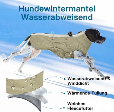 Теплий зимовий халат для собак, без рукавів, з кільцем D, для дрібних порід, кольору абрикос, розмір S