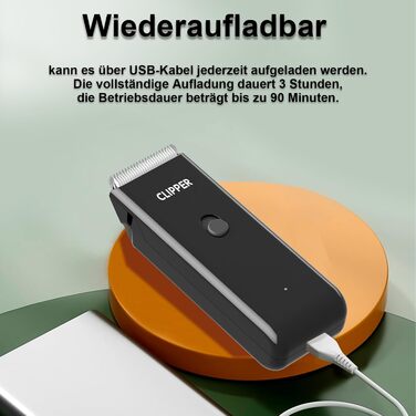 Професійна машинка для стрижки собак та котів, тиха, з керамічним лезом, електрична, водонепроникна (IPX7), чорний колір, стандартний набір