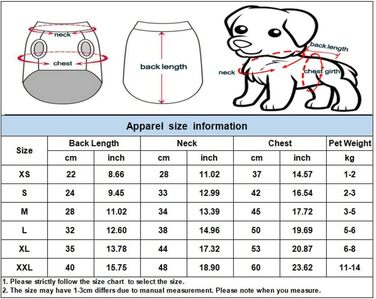 Водонепроникний зимовий теплий одяг для собак - теплий зимовий одяг для собак, 4 кольори, 6 розмірів