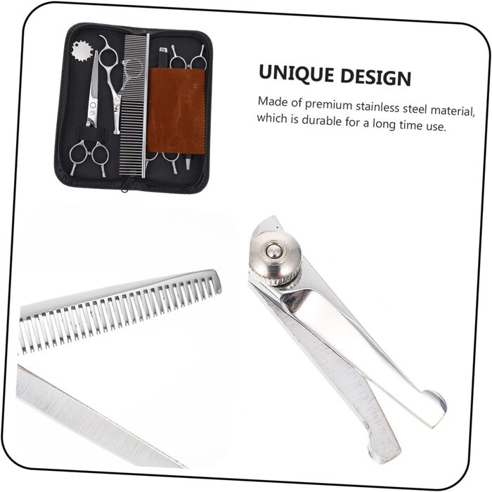 Ножиці для стрижки собак Sosoport: професійні ножиці для грумінгу з нержавіючої сталі