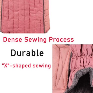 Теплий флісовий худі для собак середнього розміру, рожевий, розмір L (1 шт.)