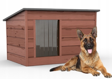 Буда для собак TajgaWood, дерево, зовнішні розміри: 109 x 79 x 69 см