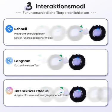 Іграшка для котів GoldenSun: м'ячик-дзига з дзижчанням, килимок з мишками, 5-лочкове хованки, блакитний колір