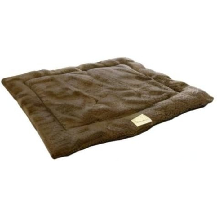 Ліжко-трансформер для собак Ellie-Bo з твіду та штучного хутра, 61 см, 87x4x57 см, одностороння, коричнева