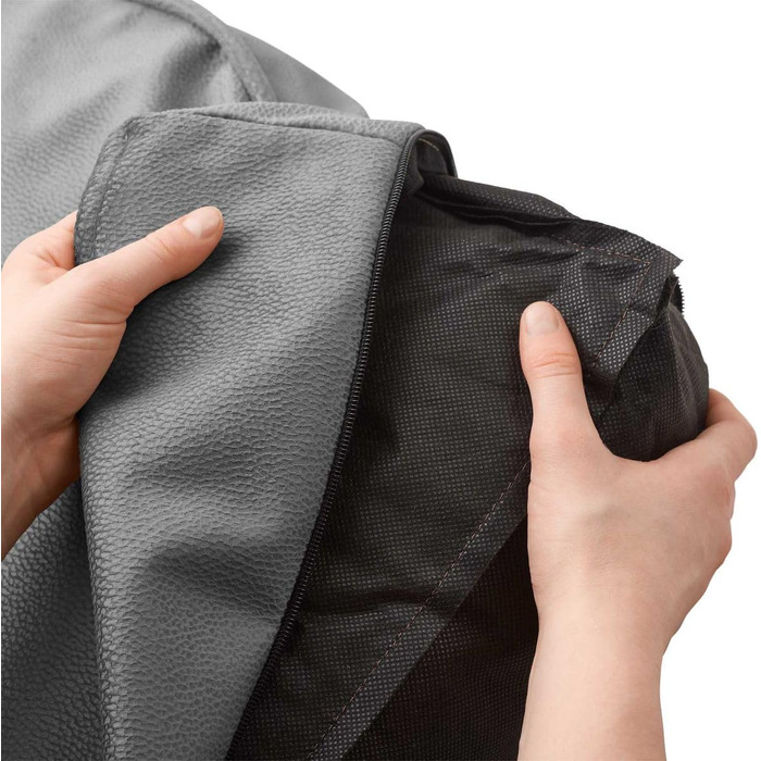 Ортопедична подушка для собак Hunter Merida з піною з пам'яті; Підтримує суглоби та хребет, неслизька основа, колір антрацит, розмір XL