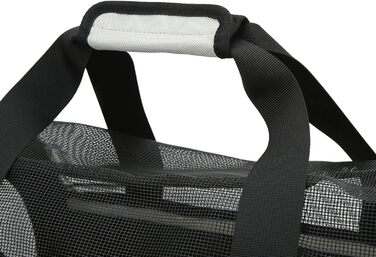 Транспортна сумка для домашніх тварин Cloimei Premium 600D Nylon, сіра, для котів та собак, 17 x 11 x 11 см