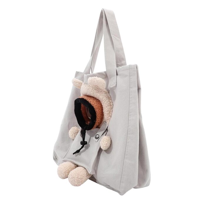 Сумка-переноска для собак, дихаюча, з м'якої тканини, велика, для подорожей, прогулянок, транспортування, авто, літака, аеропорту, покупок