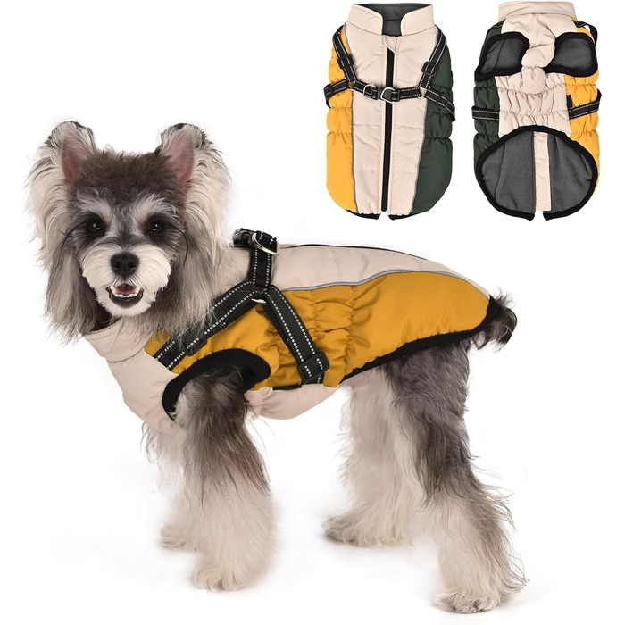 Водонепроникний одяг для собак: теплий зимовий одяг, жилет, куртка для маленьких, середніх та великих собак