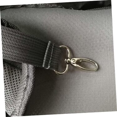 Сумка-переноска для тварин BESPORTBLE: зручна та портативна переноска для собак та котів, чорна, 45x12x30 см