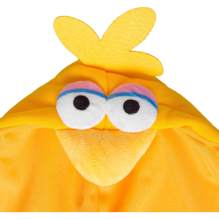 Костюм для собак Сезам вулиця (Big Bird) - теплий худі для собак, розміри S, M, L, XL - ідеально для Хелловіну, вечірок, фотосесій, подарунок для собаківника