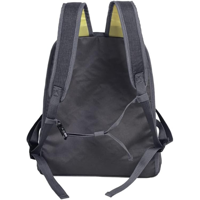 Сумка Nobby Fronttasche Malta сірого/гірчичного кольору, 35 x 22 x 40 см, 1 шт.