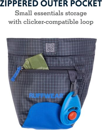 Сумка для ласощів Ruffwear Treat Trader з регульованим поясом, колір Brown Bear (Blue Pool)
