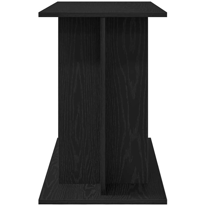 Тумба для акваріума vidaXL 100x40x60 см, чорний дуб, ДСП, міцний акваріумний стелаж