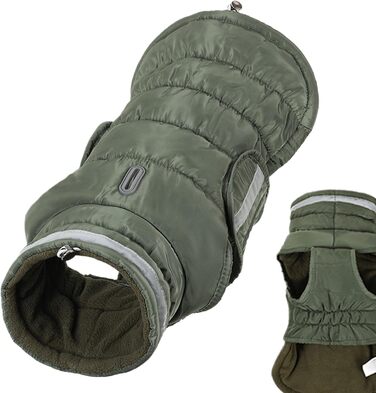 Водонепроникний зимовий теплий халат для собак з флісовою підкладкою, для маленьких, середніх та великих собак
