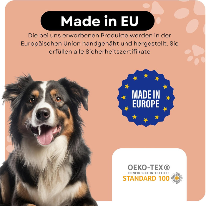 Ортопедичне собаче ліжко Odolplusz для великих собак | М'яке ліжко-матрац для собак середніх та великих порід | Знімний, пральний чохол (Сірий, 120x80x7 см)