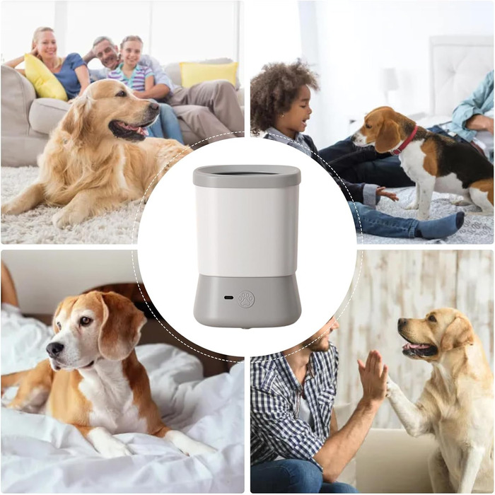 Портативний очищувач лап для собак | 2-ступеневий набір для догляду за лапами | Для подорожей, дому, після прогулянки, на природі, кемпінгу