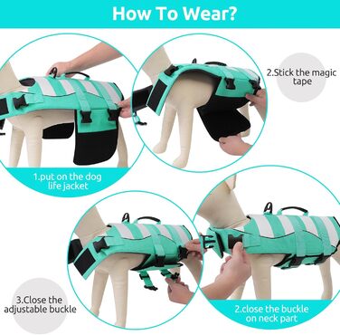 Рятувальний жилет для собак ASENKU - спортивний стиль, регульований, для дзерка, чихуахуа, французького бульдога, лабрадора (XXL, зелений)