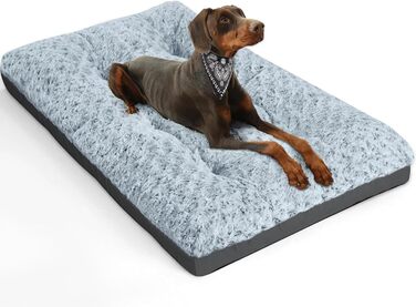 Килимок для собак Alanmond - м'який, водонепроникний, неслизький, дихаючий - сірий, 91 x 58 x 9 см