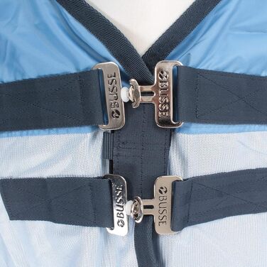 Водонепроникна накидка для коней Busse Paddockdecke RAINFLY, колір Sky Navy, розмір 155