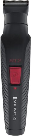 Мультитриммер Remington G12 [12-в-1]: для волосся, бороди, тіла, вух та носа. З 6 насадками, самозагострювані леза, акумуляторний. PG2120