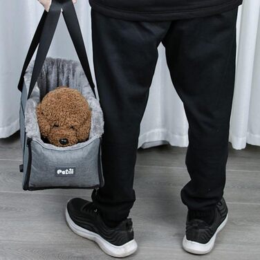 Транспортна переноска для собак і котів у середню консоль авто, зручна переноска для тварин