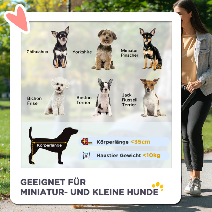PawHut Dog Buggy Візок для собак червоного кольору, Коляска для собак Коляска Джоггер Причіп, легкий і складаний | Аосом