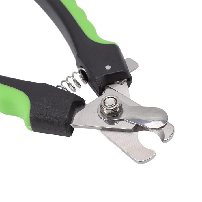 Гребінець для собак та котів Unterwollkamm - двосторонній, з обрізачем для нігтів, з нержавіючої сталі, ергономічна ручка. Ефективне видалення шерсті, ніжний до шкіри.