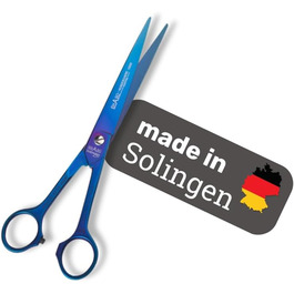 Професійна пряма ножиця для собак з титану EHASO – 20 см, нержавіюча, довговічна