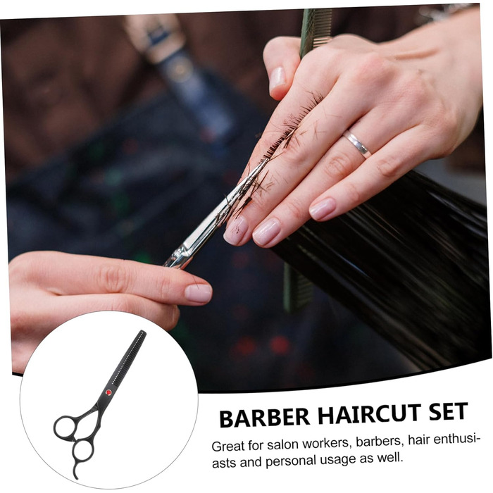 Ножиці для стрижки волосся PACKOVE: професійні ножиці для перукарів, ножиці для витончення та стрижки бороди, для дому та салону