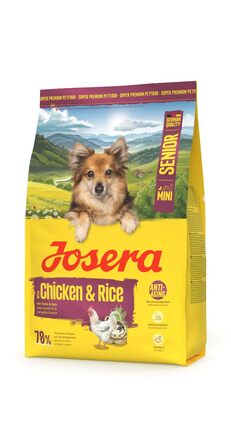 Корм для собак Josera Mini Senior для літніх собак малих порід, сухий, 3 кг