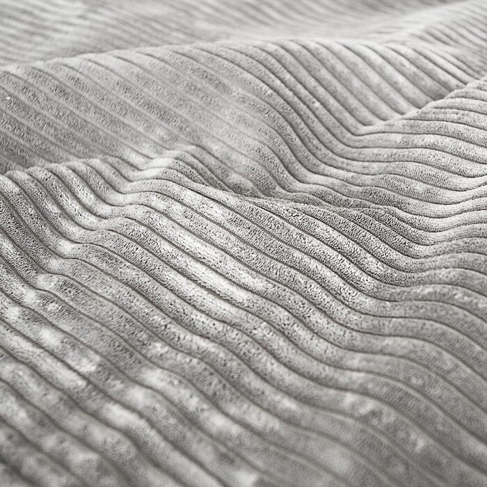 Лежанка для собак Knuffelwuff Timor, 80x60 см, світло-сіра - м'яка та зручна, легко миється