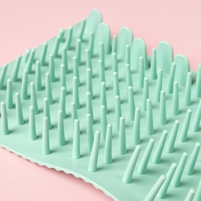 Очищувач лап для собак: мийка лап, щітка для собак, інструмент для чищення лап, зелений колір