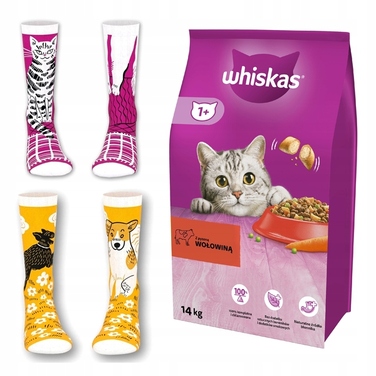 Сухий корм Whiskas Karma з яловичиною, 14 кг