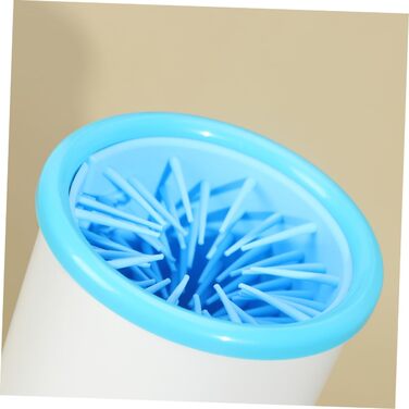 Електрична мийка для лап домашніх тварин UKCOCO з USB-зарядкою та ротаційним набором для миття кігтів. Гнучкий силіконовий посудина для ефективного очищення.