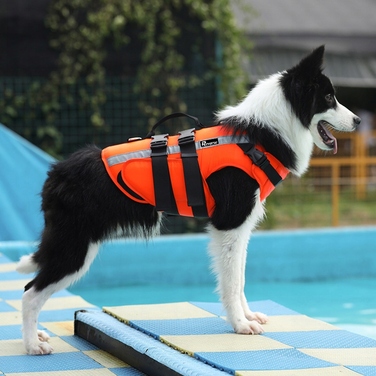 Рятувальний жилет для собак Reverse Kapok Orange, XL (80 см/64 см)