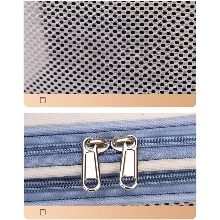 Транспортна сумка для собак, блакитна – зручна переноска для подорожей, авто, та прогулянок