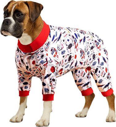 Піжама для собак великих порід LovinPet з принтом 