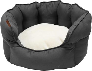 Крісло-мішок Croci Bett Revenant Ellipse, сірий, 60x50x30 см, S