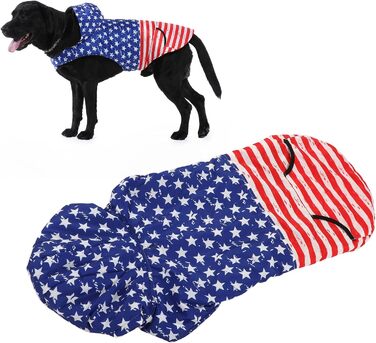 Водонепроникна вітрозахисна куртка для собак, теплий зимовий одяг для малих, середніх та великих собак - регульована, з отвором для повідка, ідеальна для прогулянок на вулиці