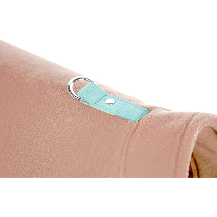 Тепла жилетка для собак Gooby з кільцем, рожевого кольору, розмір L, для маленьких собак, дівчаток або хлопчиків. Зручна флісова жилетка-куртка для собак, теплий зимовий одяг.