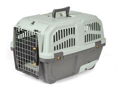 Переноска для котів Skudo Katzentrage Midwest Homes for Pets, пластик, з туалетом, 61 см